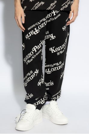 Kenzo hot sale logo sweatpants